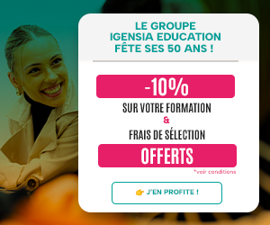 Offre 50 ans IGENSIA Education