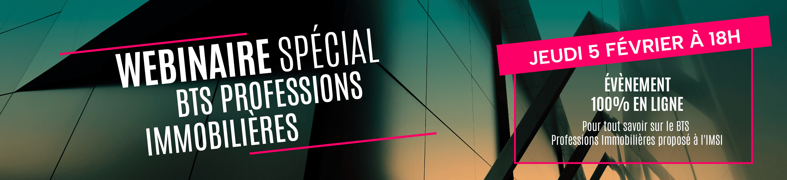 Webinaire BTS Immobilier