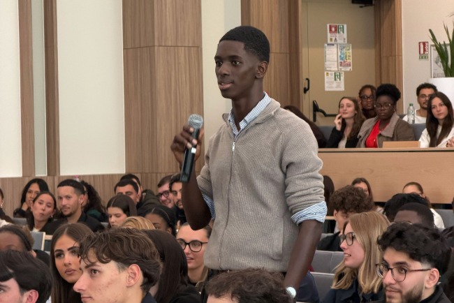 Vincent Jeanbrun Parrain de Promotion Paris carroussel 2